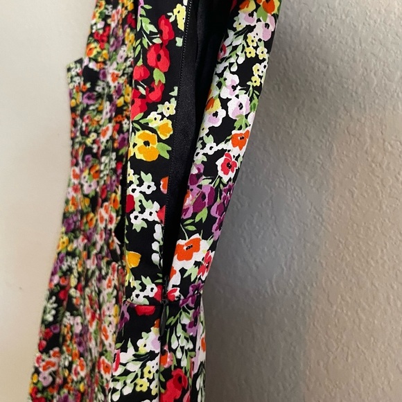 Spense woman’s midi dress 14 sleeveless summer floral fit flare runs smaller - Picture 2 of 10